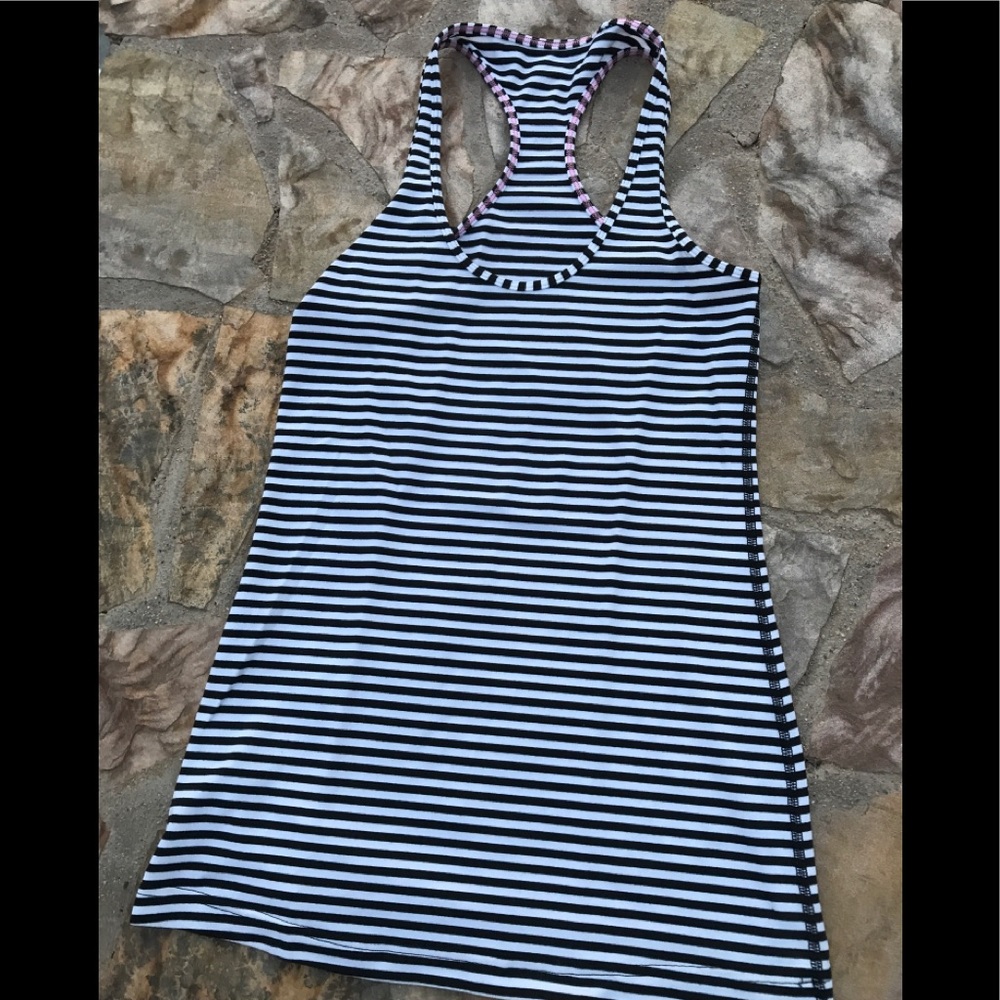 Lululemon Women’s Racerbank Stripe Tank Size Small